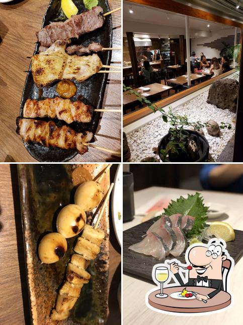 Comida en Japanese Restaurant Aki