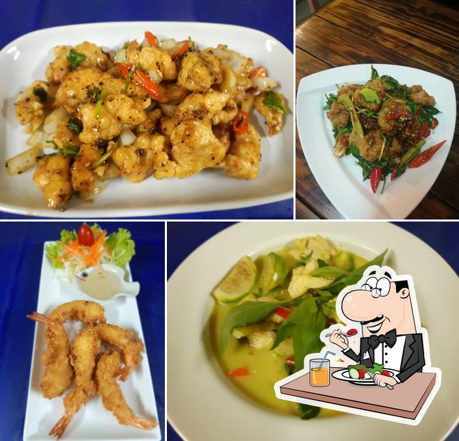 Food at O.N Thai Food & Steak Restaurant