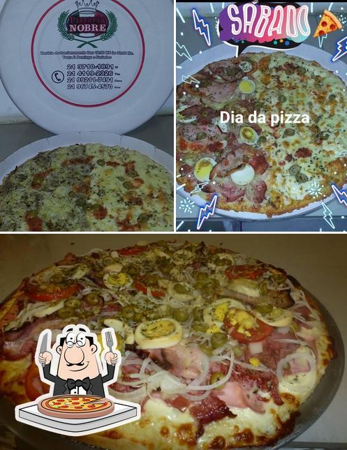 Peça pizza no Pizzaria Nobre