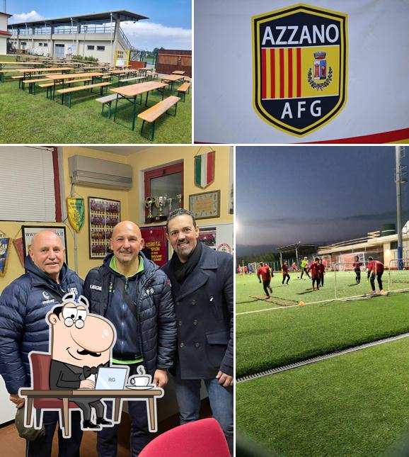 Gli interni di Centro Sportivo Comunale di Azzano San Paolo