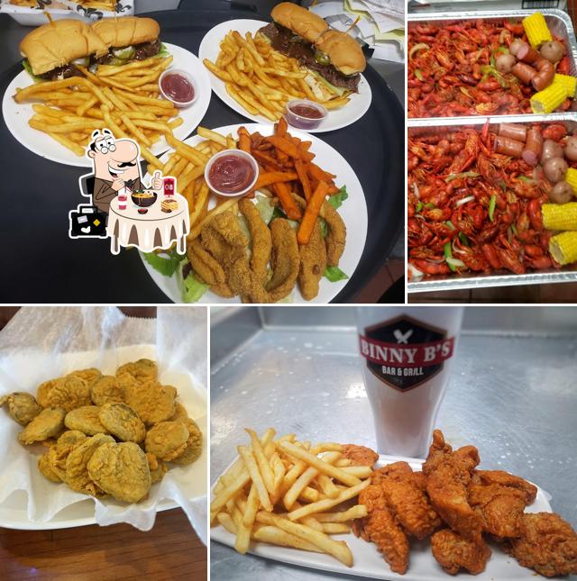 Binny B's, 291 LA3162 in Cut Off Restaurant menu and reviews