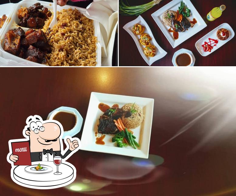 A Yah Mi Deh Jamaican Restaurant & Bakery in Edmonton Restaurant menu