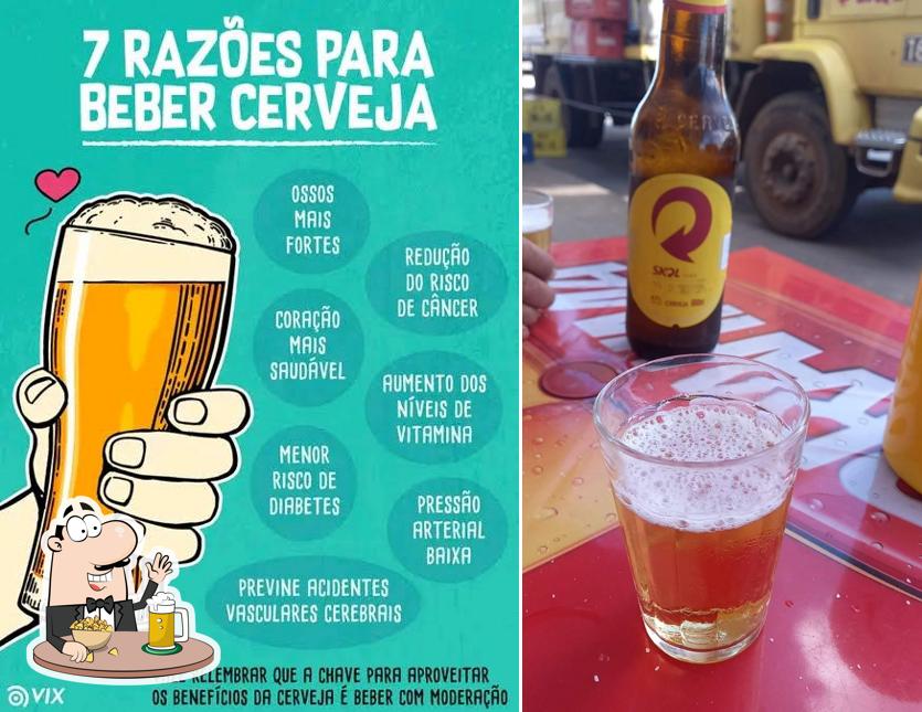 Bar do Claudinho offerece uma gama de cervejas