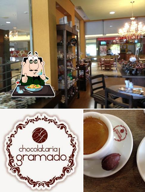 Esta é a foto ilustrando comida e interior no Chocolataria Gramado