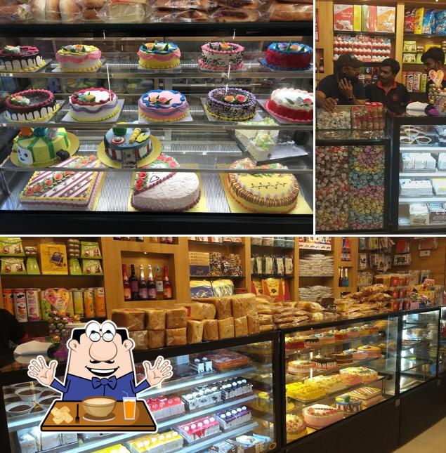 Food at Famous Bakes