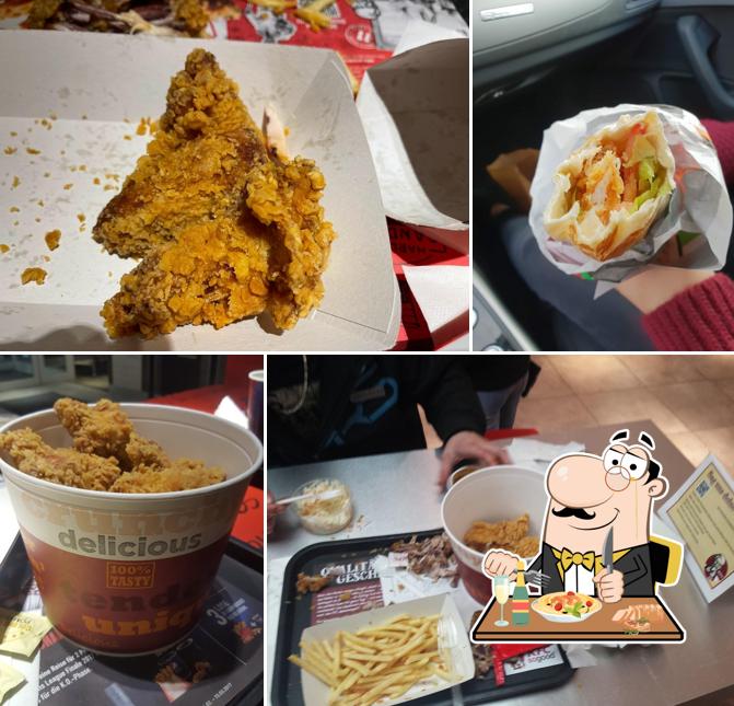 Plats à KFC