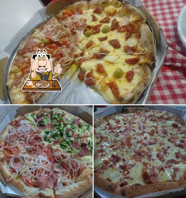 Peça diferentes estilos de pizza