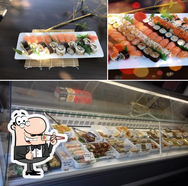 Commandez de nombreuses options de sushi