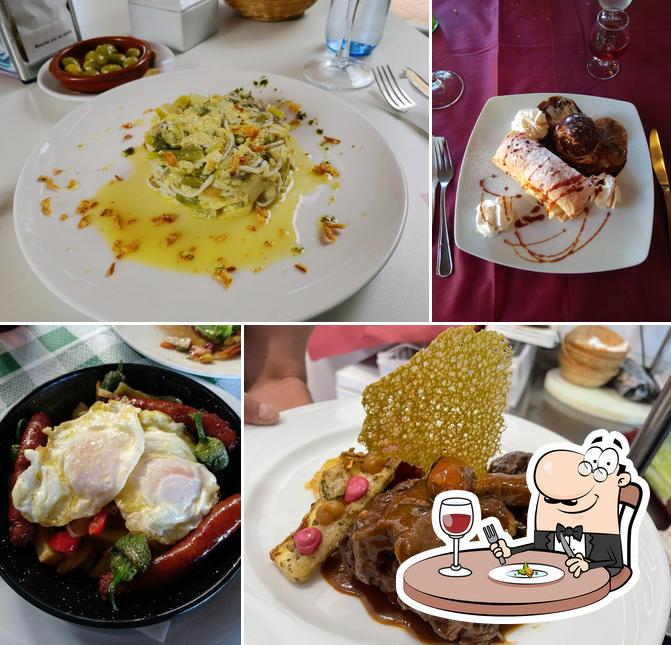 Еда в "Restaurante Enara"