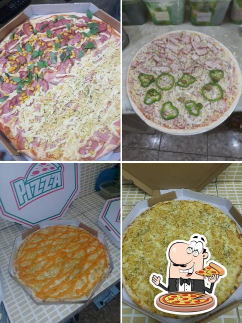 Experimente diversos tipos de pizza