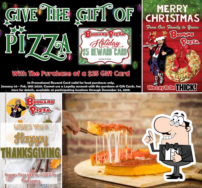Beggars Pizza in Gary Restaurant menu and reviews