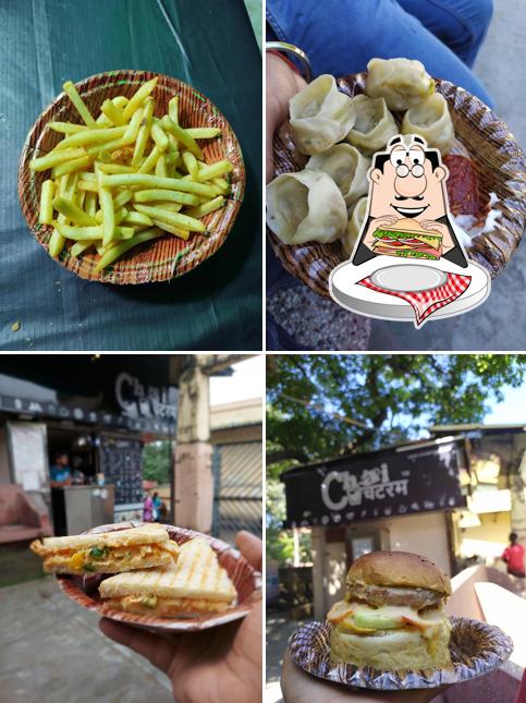 Club sandwich at Chai Chatram