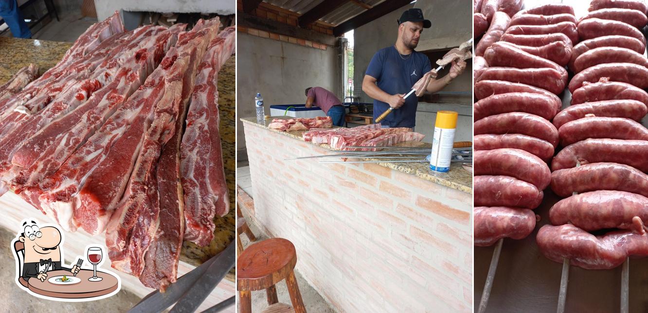 Comida em Casa do churrasco