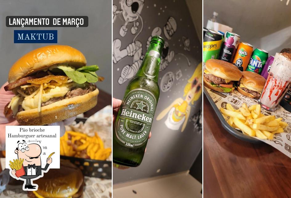 Prove cbatatas fritas francesas no Gringos Burguer Campos