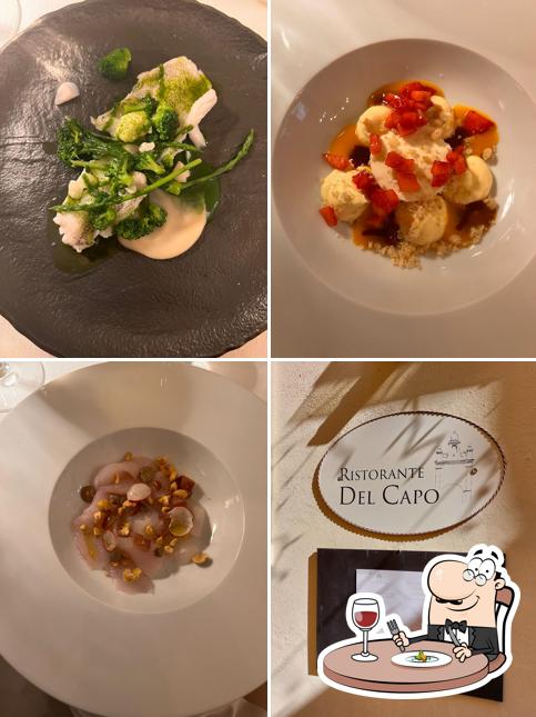 Cibo al Ristorante Del Capo