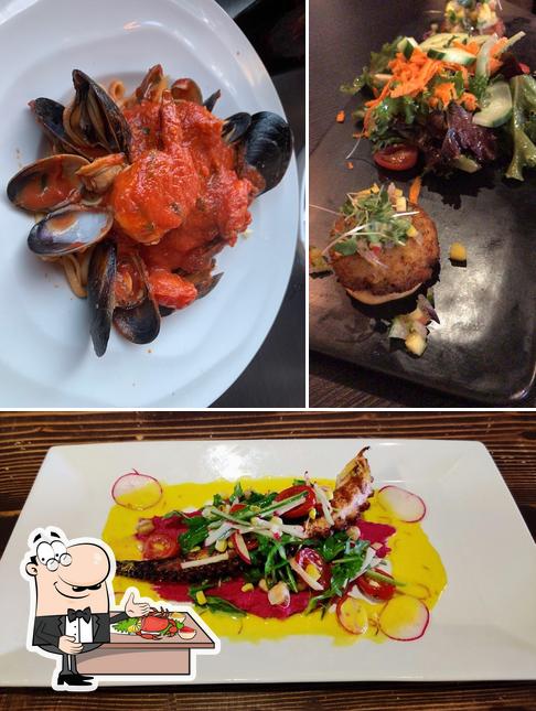 Order seafood at SaltYard Restaurant and Bar