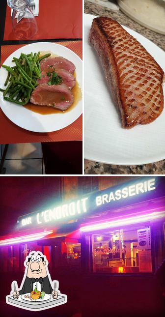 Comida en L'ENDROIT Brasserie Restaurant