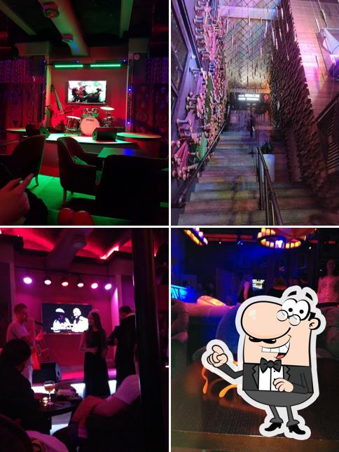 L'intérieur de La Mouzon Karaoke Club