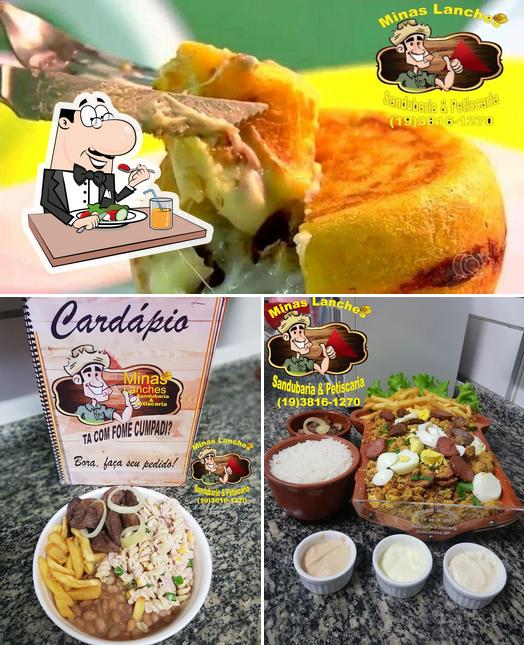 Comida em Lanchonete e mandiocaria - Minas lanches Indaiatuba