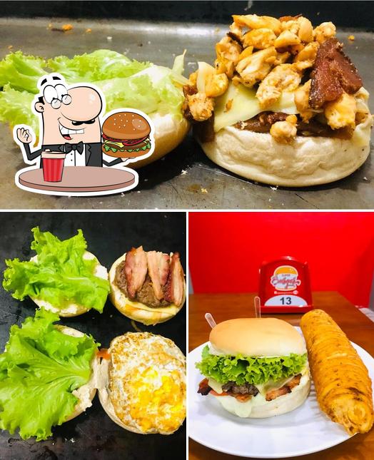 Os hambúrgueres do Super Burger Lanches irão satisfazer diferentes gostos