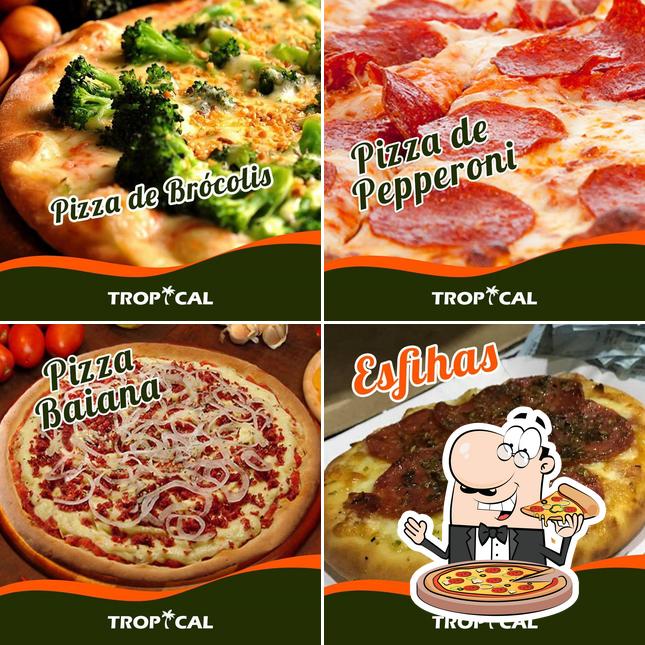 Peça pizza no Pizzaria Tropical