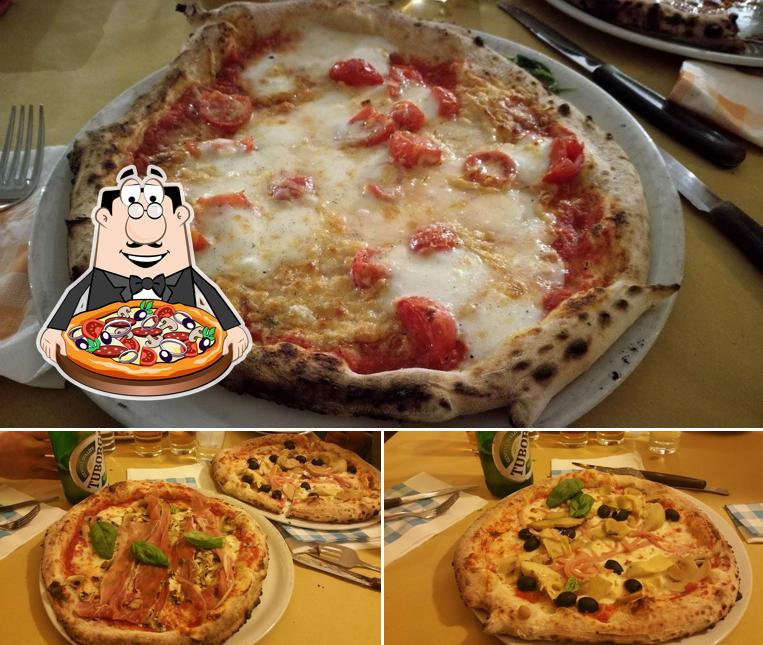 Prenditi tra le svariate varianti di pizza