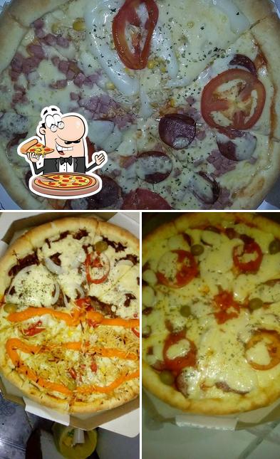 Experimente diferentes tipos de pizza