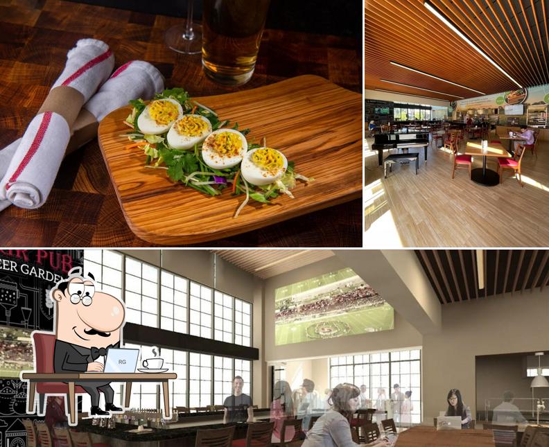 EVGR Pub & Beer Garden in Stanford Restaurant menu and reviews