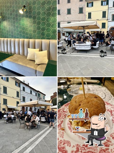 Gli interni di Salotto Garibaldi - Enoteca & Bistrot