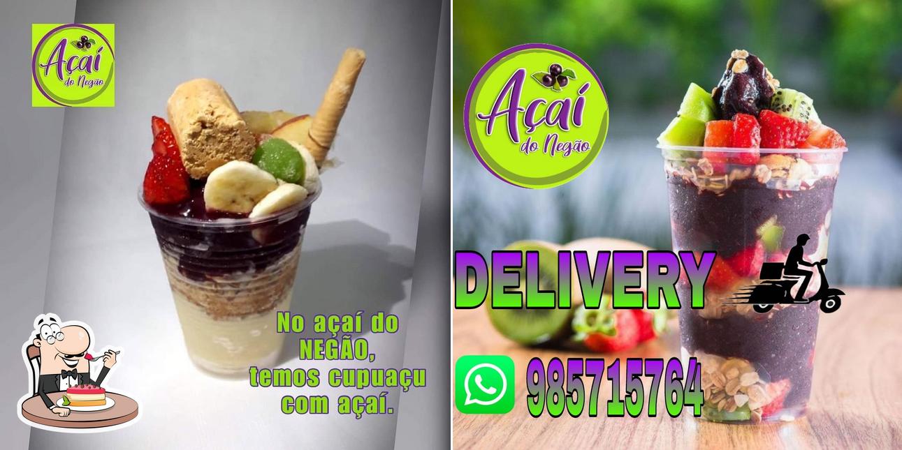 Açaí do Negão provides a selection of desserts