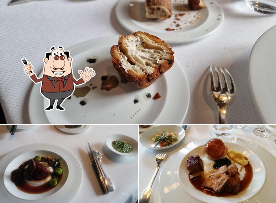 Nourriture à Restaurant Guy Savoy