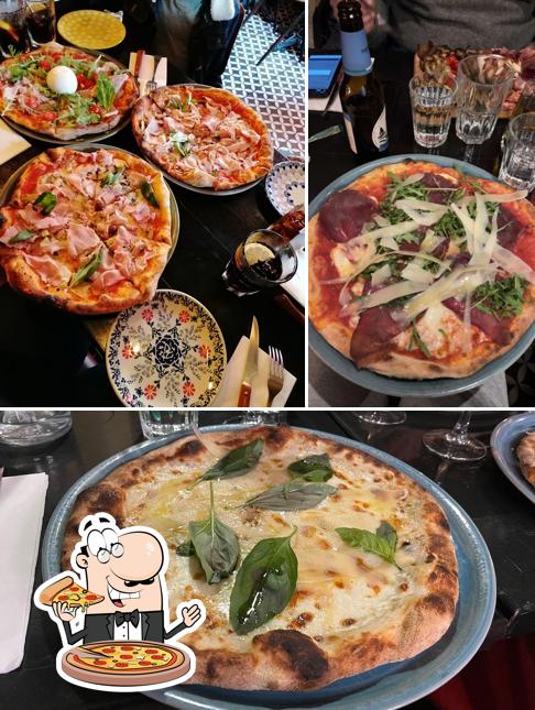 A Gioco, vous pouvez prendre des pizzas