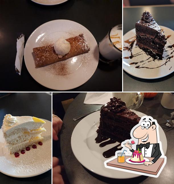 Grace Cafe offre une sélection de desserts
