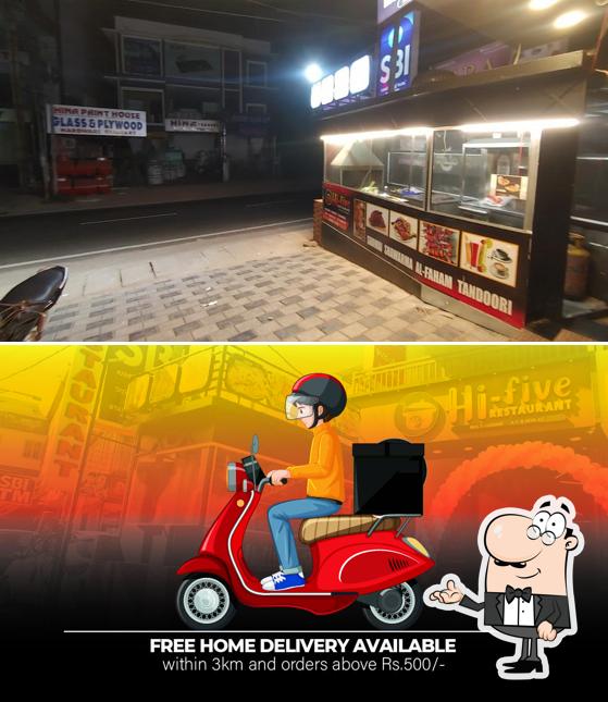 The interior of HI-FIVE RESTO & EVENTS