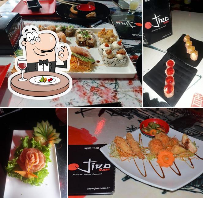 Comida em Jirô Sushi