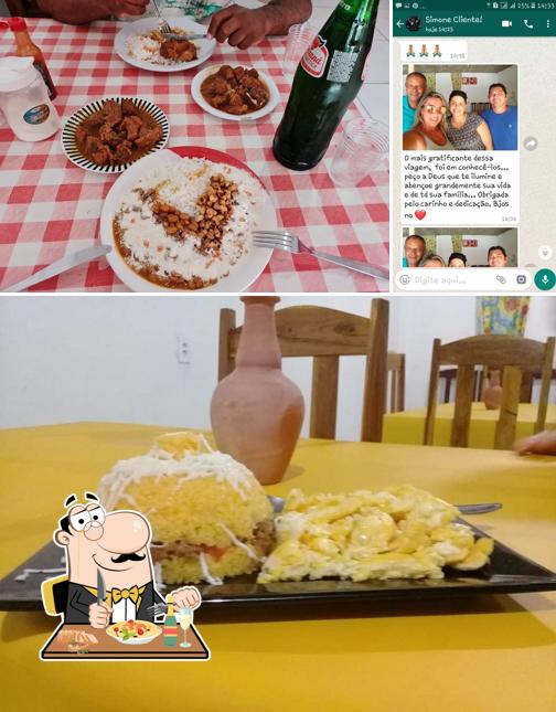 Comida em Restaurante e Petiscaria Sabores Nordestinos