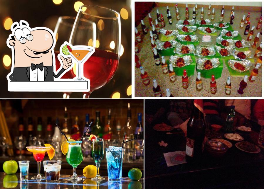 Get a drink from the menu
