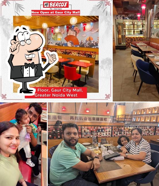 Check out how BERCOS, GAUR CITY MALL looks inside