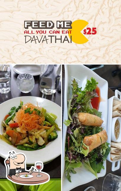 Food at Dava Thai - Towerhill