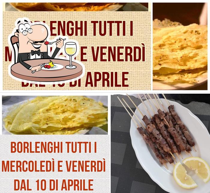 Cibo al Trattoria La Stalla