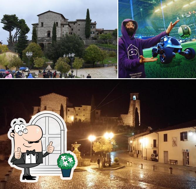 Puoi goderti l'aria fresca dal dehors di Il Nido del Corvo
