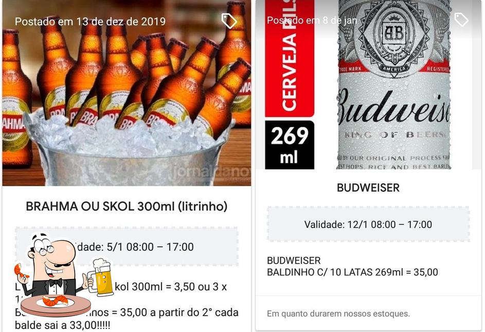 Você pode tomar um copo de cerveja leve ou escura