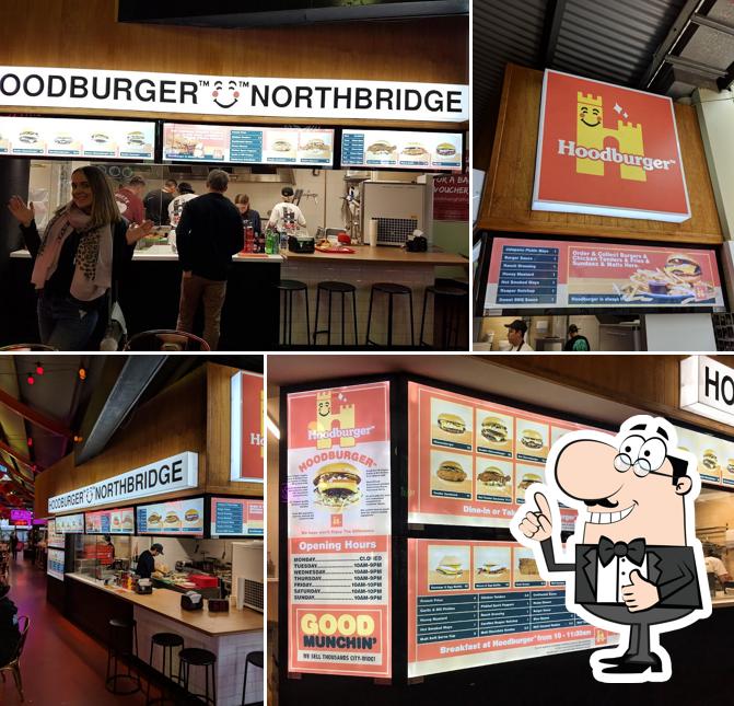 Взгляните на фото ресторана "Hoodburger"