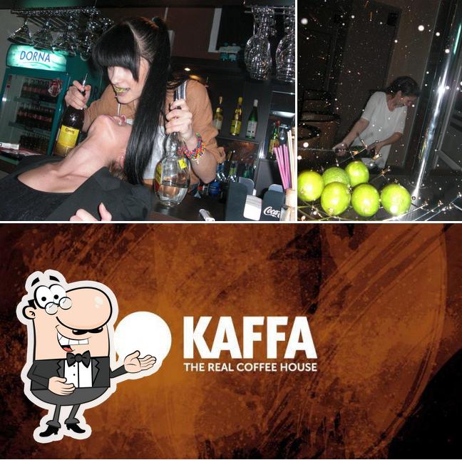 Here's a picture of Kaffa Caffe