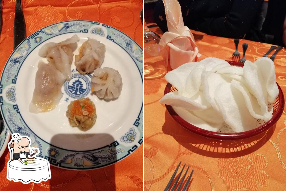 Le Grand Palais de Chine offre une éventail de plats sucrés