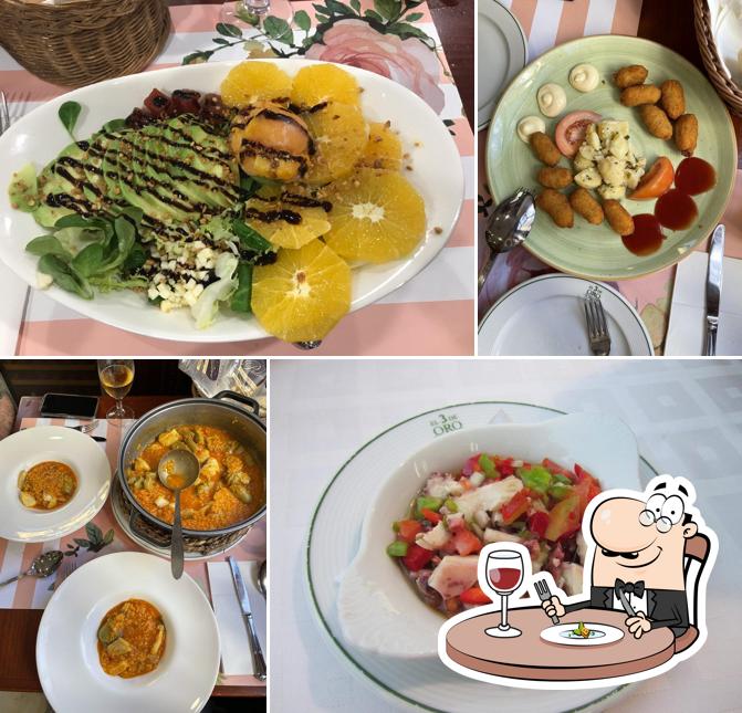 Meals at Restaurante El 3 de Oro