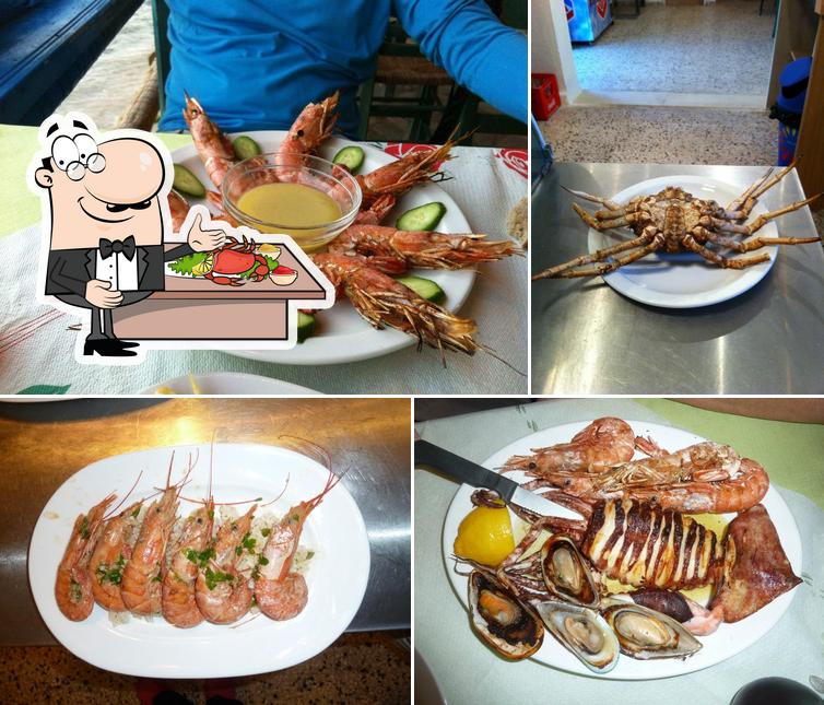 Закажите блюда с морепродуктами в "Meltemi"