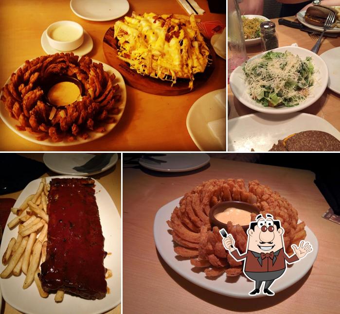 Comida em Outback Steakhouse