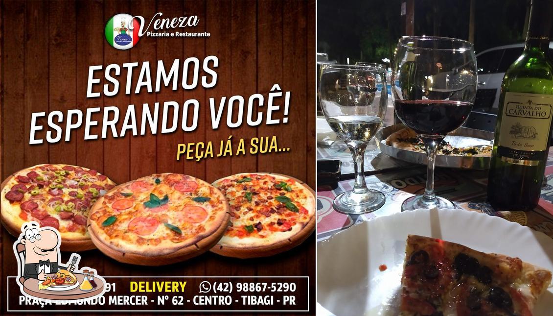 Consiga diversos variedades de pizza