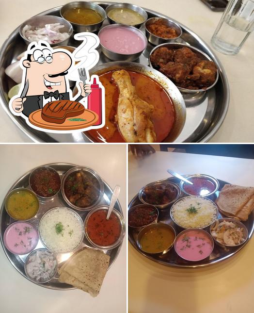 Vivaan Veg & Non-Veg Family Restaurant offers meat meals